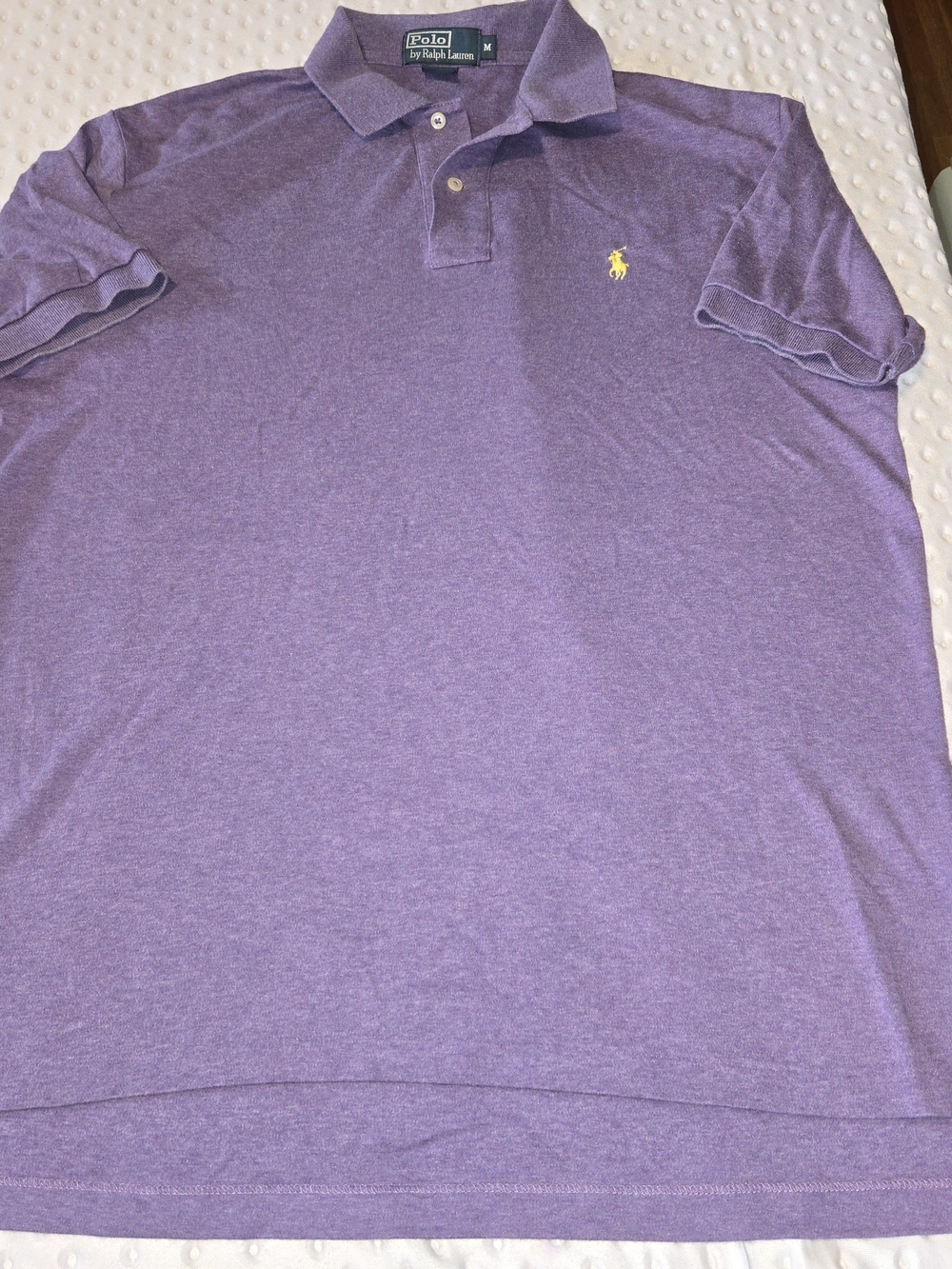 Men’s Size Medium Polo by Ralph Lauren Purple Polo Shirt Short Sleeve